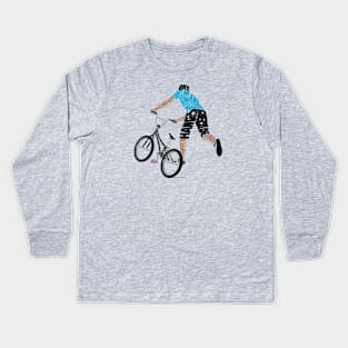 BMX! Kids Long Sleeve T-Shirt